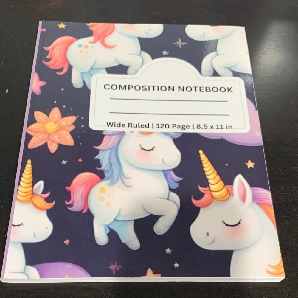 Unicorn Composition Notebook